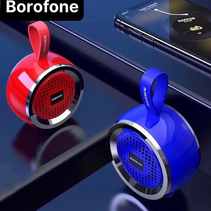 Loa bluetooh Mini Borofone BR2 V5.0 kết nối 2 loa cùng lúc-FREESHIP-Loa không dây hỗ trợ Thẻ TF,Chế độ USB phát lại