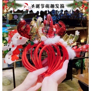 Bờm Cài Tóc Noel, Băng Đô Cài Tóc Noel siêu đáng yêu, bờm Giáng Sinh