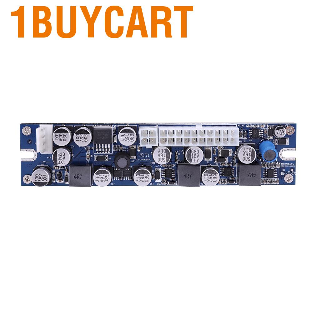 1buycart 19V Power Supply Module for PC  4 Pin For Computer DC 24pin ATX To 12V AUX DC-ATX Mini ITX Motherboards