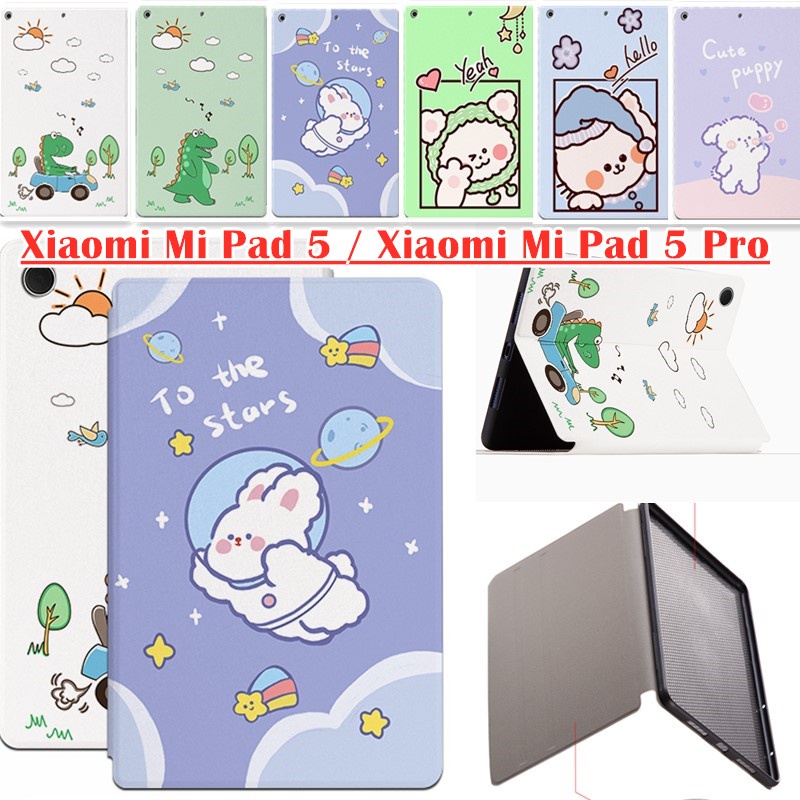 Ốp Máy Tính Bảng Da Nắp Lật Chống Sốc Cho Xiaomi Mi Pad 5 / Xiaomi Mi Pad 5 Pro Smart