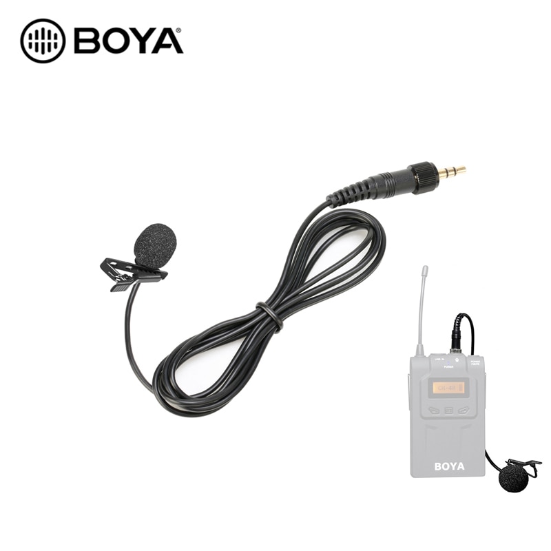 Micro Không Dây Boya Lavalier Cao Cấp Cho Sennhaiser By-Wm6 By-Wm8 Pro K2 K1 Tx8 Pro