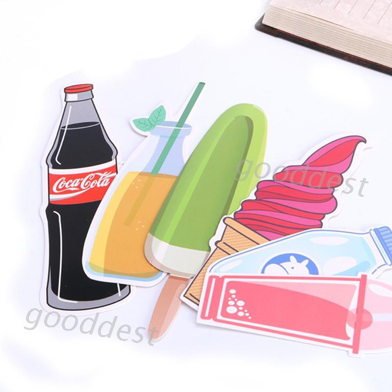 Set 30 Kẹp Giấy Đánh Dấu Trang Hình Kẹo Dễ Thương