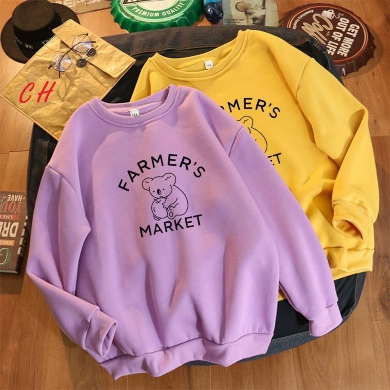 Áo gấu FARMER bo tay CH11