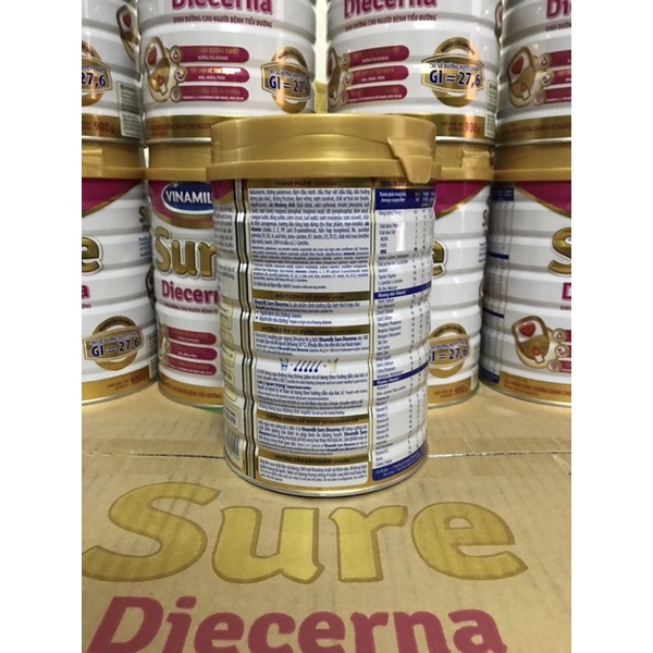 Combo 6 lon sữa Vinamilk Sure Diecerna 900gr