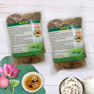 Trà củ sen khô gói 1kg Chợ Quê