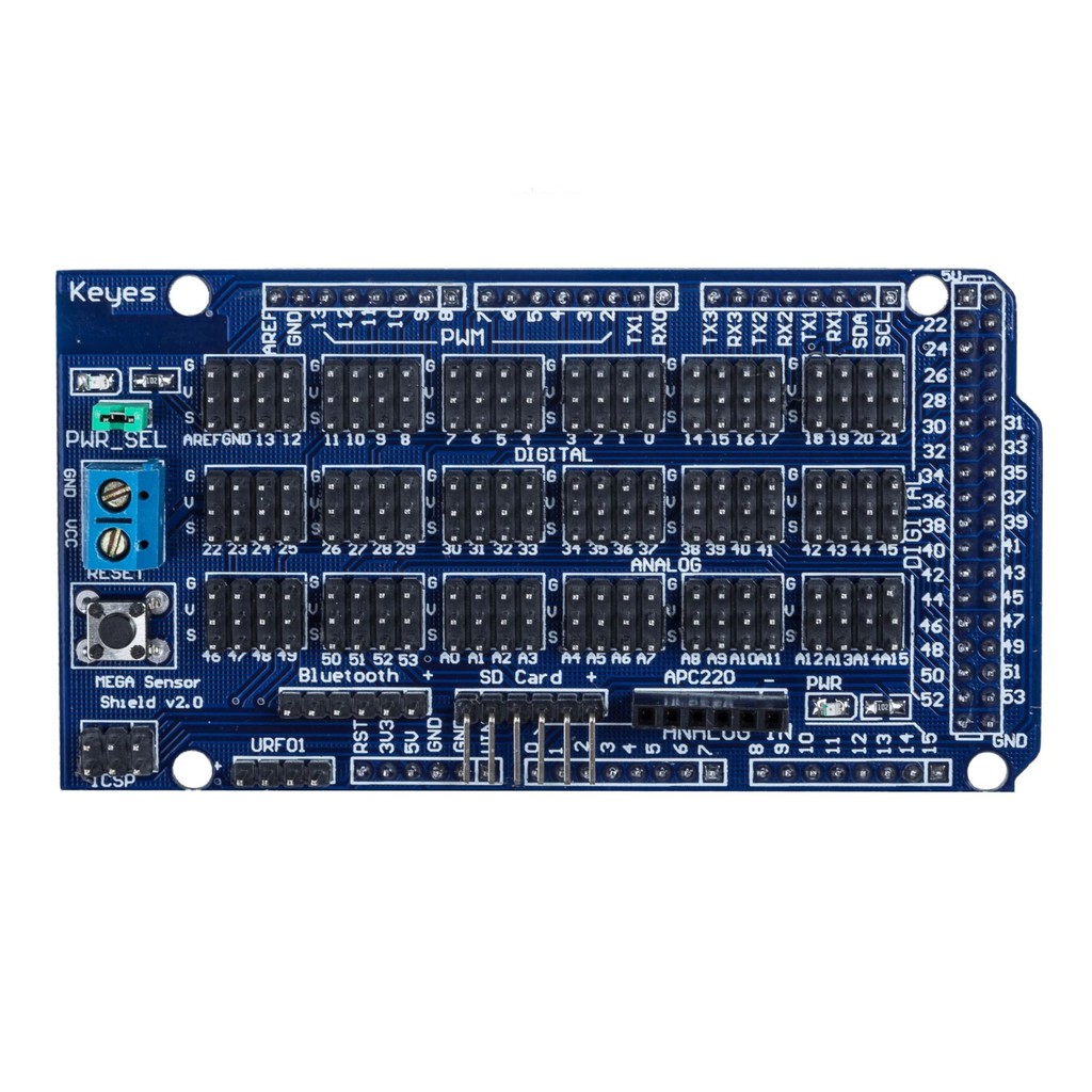 Arduino Mega Sensor shield V2.0 - board mở rộng arduino mega 2560 shield