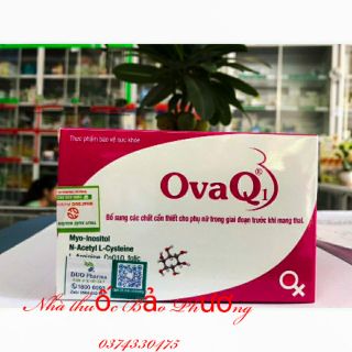 OvaQ1- Hỗ trợ sinh sản nữ 💥Giúp trứng khoẻ - dễ thụ thai - chính hãng 💥