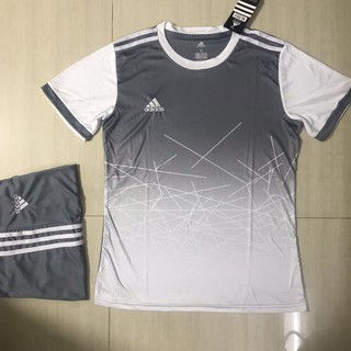 [FREESHIP 99K][ Thun thái ] Bộ quần áo bóng đá không logo KL13 xám ( áo bóng đá thiết kế ) Bao giá tốt