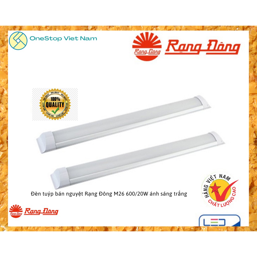 Đèn tuýp bán nguyệt Rạng Đông 20W ánh sáng trắng M26 600/20W