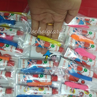 Vỉ đồ chơi 32 chai keo thổi bóng