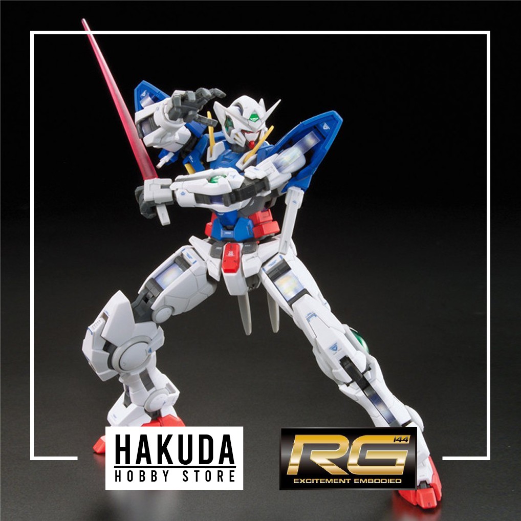 Mô hình RG 15 1/144 Gundam Exia - Chính hãng Bandai Nhật Bản