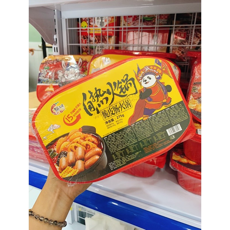 Lẩu tự sôi xúc xích,bò viên | BigBuy360 - bigbuy360.vn