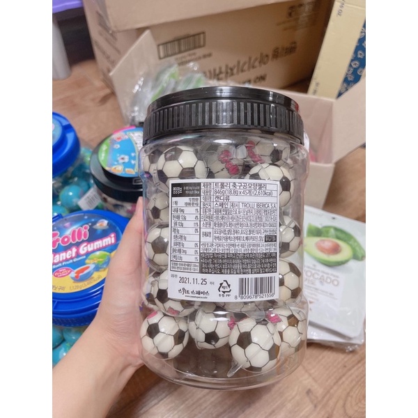 KẸO DẼO TROLLI TRÁI ĐẤT HÀN QUỐC