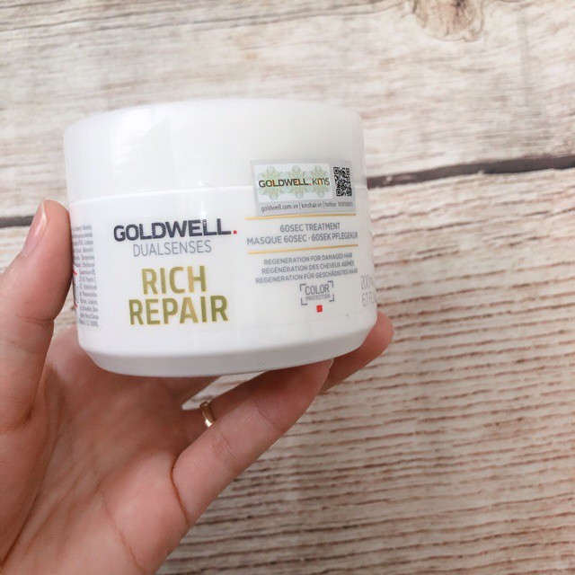 [#goldwell-đức]Mặt Nạ Hấp Tóc Siêu phục hồi GOLDWELL DUALSENSES RICHL