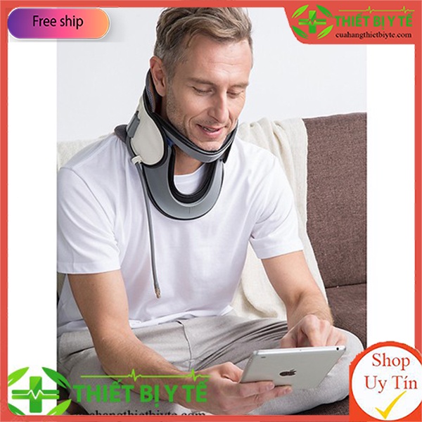 Đai hơi kéo giãn cột sống cổ Leamai C03
