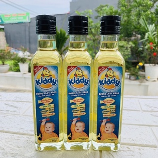  Dầu Ăn Trẻ Em Kiddy Cá Hồi 250ml dầu ăn dinh dưỡng cho bé  