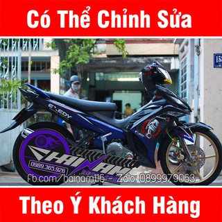 Tem Trùm Exciter 135 Đen exedy