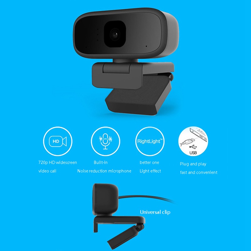 Webcam P3 tự động lấy nét 1 Megapixel hỗ trợ 720P cho máy tính | BigBuy360 - bigbuy360.vn