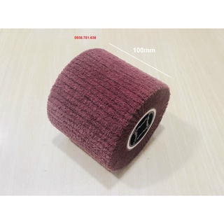 Bánh nỉ đỏ đánh bóng 120*100mm(#320 - 5P)