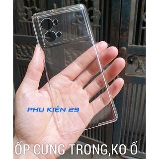 [Vivo IQOO 9 Pro] Ốp lưng cứng trong suốt có bọc camera không ố màu cao cấp Pudini