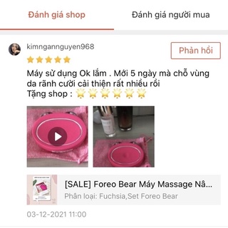 [BH 2 năm] Máy Massage Nâng Cơ Bear Mint