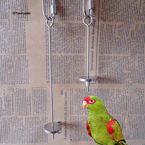 Giá treo trái cây cho vẹt bằng thép không gỉ