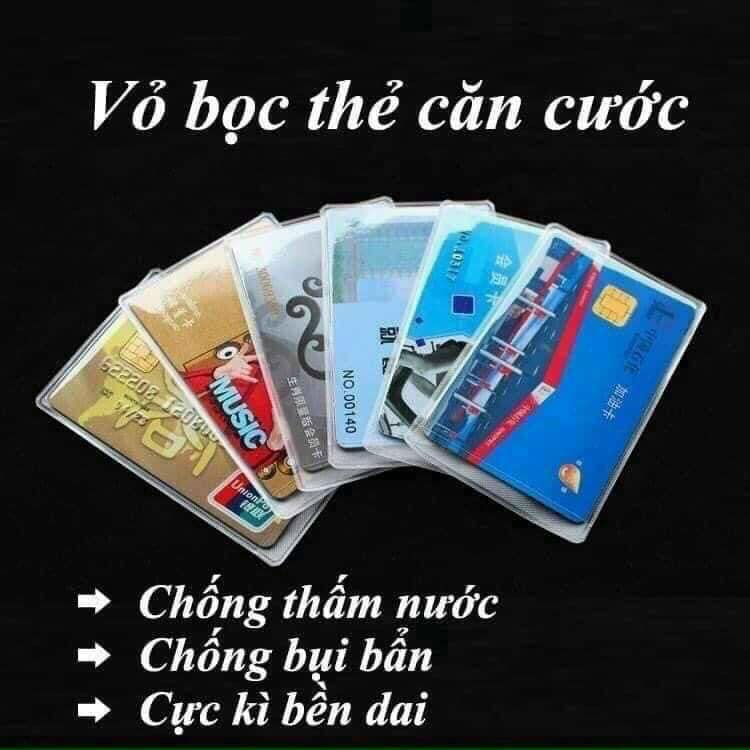 Vỏ Bọc Căn Cước Công Dân và Tất Cả Giấy Tờ Cá Nhân, Thẻ Ngân Hàng,...