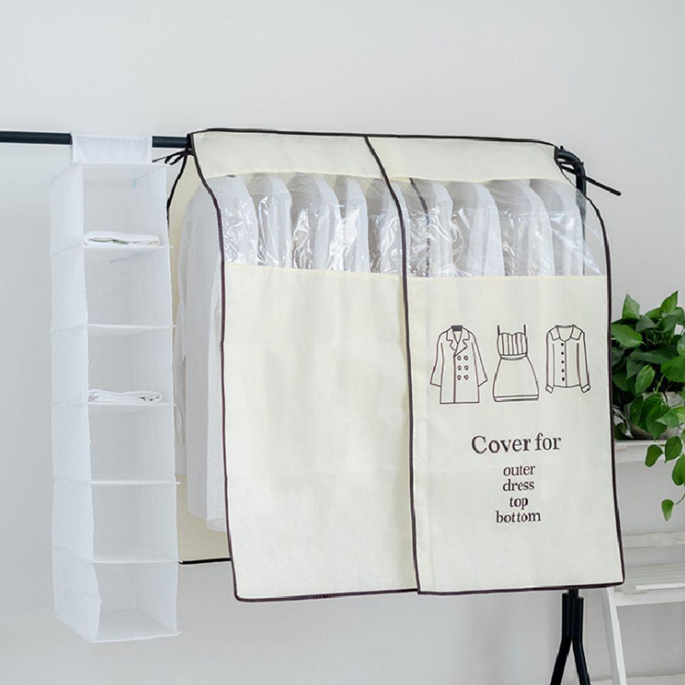 HARRIETT Tấm Vải Không Dệt Bọc Quần Áo Chống Nước Chống Bụi Dùng Cho Tủ Quần Áo