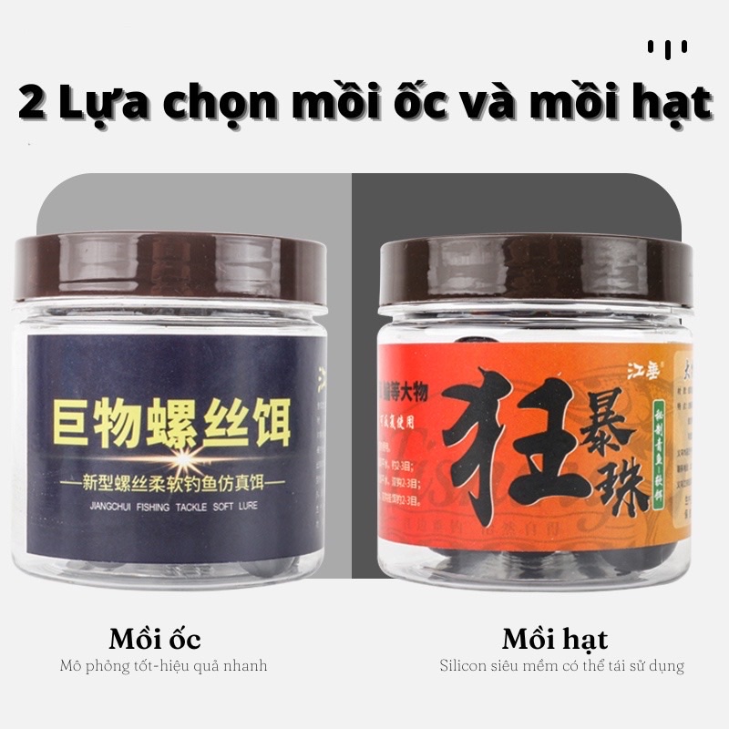 hạt đan săn hàng vị việt quất và ốc