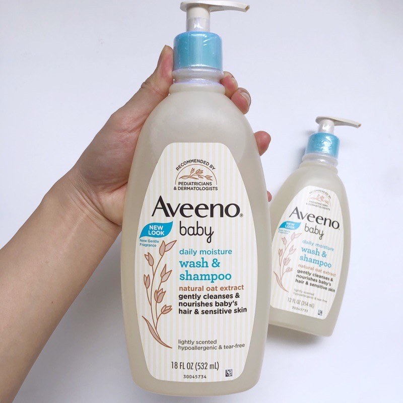 SỮA TẮM GỘI CHO BÉ AVEENO BABY WASH &amp; SHAMPOO