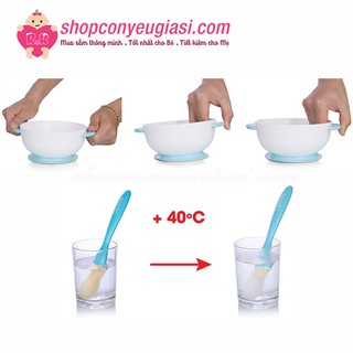 Bát chống đổ kèm thìa cảm ứng UP5001W