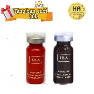 MỰC PHUN XĂM MÀY MÔI MÍ IBA ĐỎ TƯƠI  |