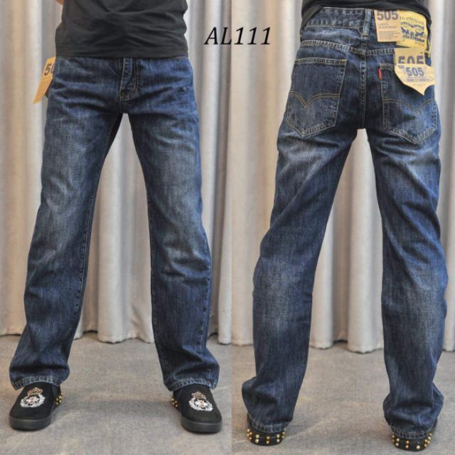 QUẦN JEANS NAM ỐNG SUÔNG HÀNG NHẬP KHẨU