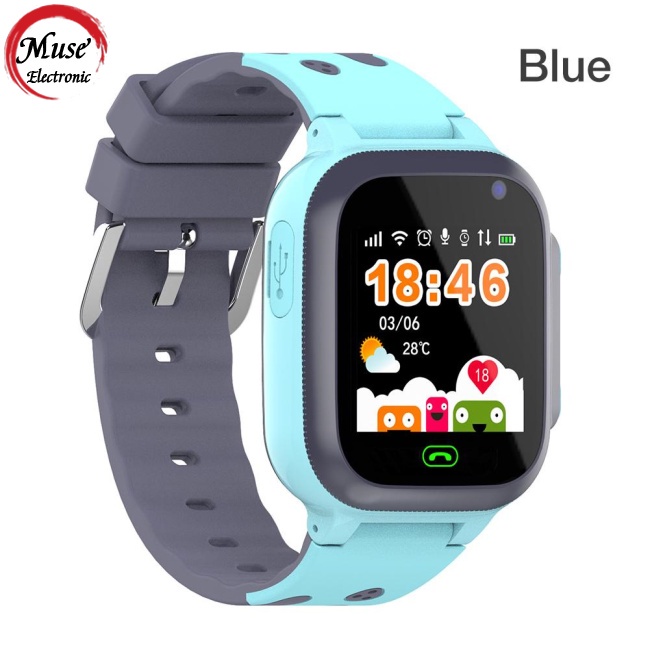 Đồng Hồ Thông Minh Q16 Ipx67 Chống Nước Có Định Vị Gps Và Đèn Cho Trẻ Em