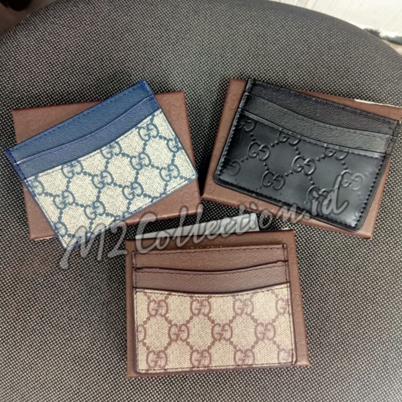 Ví Gucci Unisex Đựng Thẻ Chất Lượng Cao