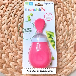 [Thanh lý] Bình thìa ăn dặm Munchkin cho bé (3 màu)