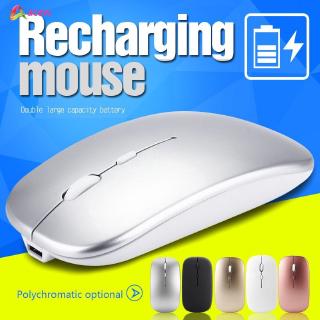 Chuột máy tính không dây siêu mỏng 2.4G chống ồn cho máy tính bảng laptop