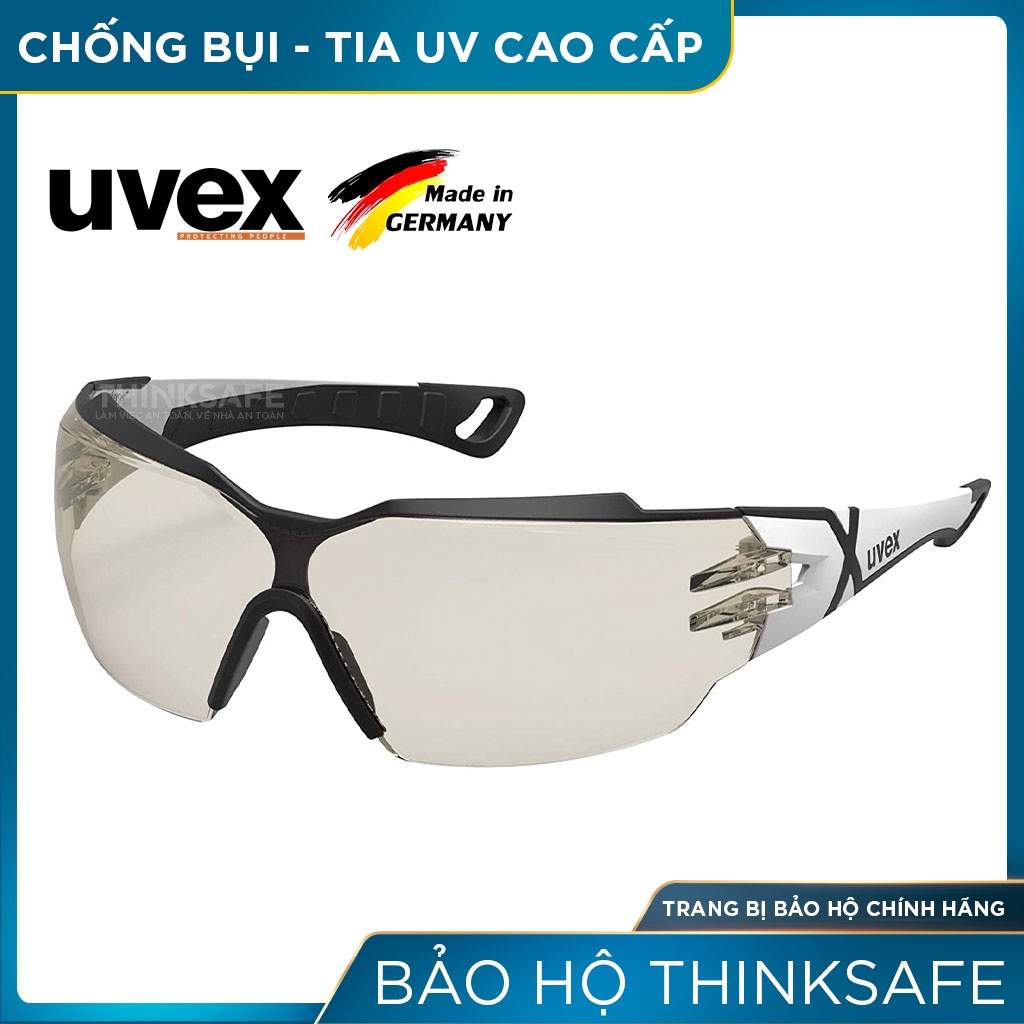 Kính bảo hộ cao cấp Uvex Thinksafe, mắt kính chống bụi đa năng, chống tia UV, chống chói, nhập khẩu chính hãng - CX2