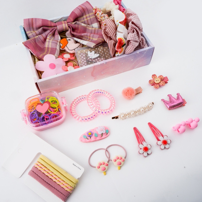 Flgo Dây Buộc Tóc Co Giãn Đáng Yêu Cho Bé Gái