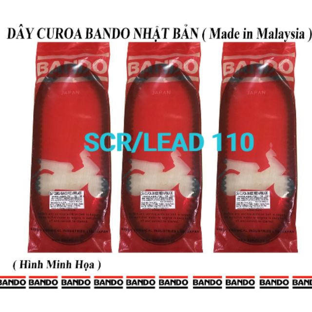 DÂY CUROA SCR/LEAD 110 THƯƠNG HIỆU BANDO MALAYSIA