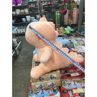 gấu bông khủng long má hồng