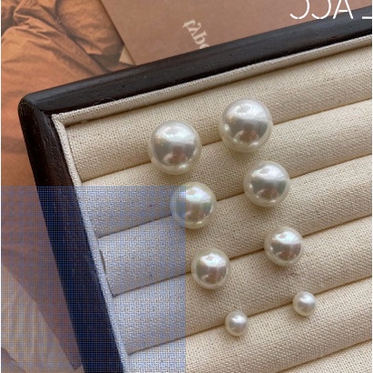 Khuyên Tai Đính Ngọc Trai Đơn Giản Dành Cho Nữ