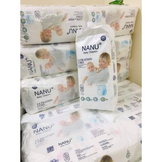 BỈM DÁN NANU SƠ SINH SIZE  S/100/ ,M/100