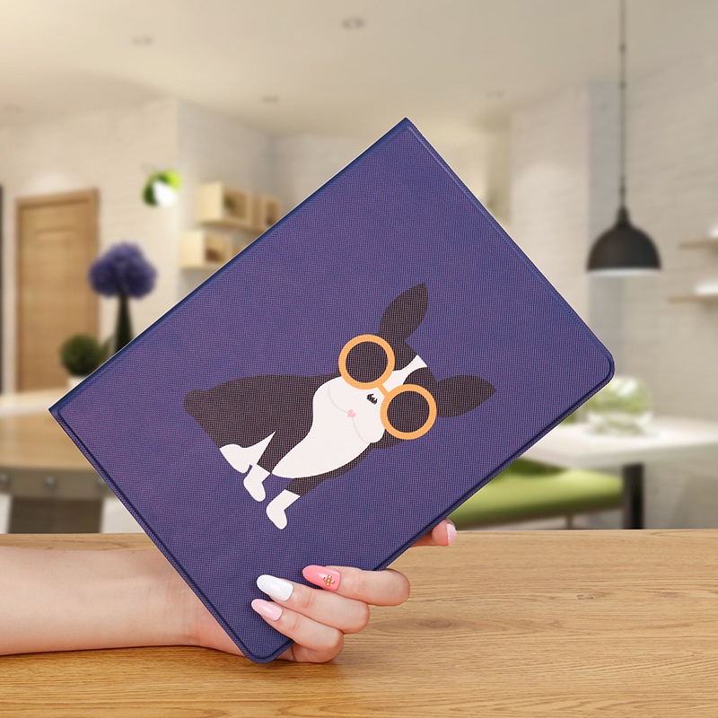 Lật Bao Da Máy Tính Bảng Mềm Họa Tiết Hoạt Hình Bảo Vệ Toàn Diện Cho Huawei Matepad 10.4 Bah3-W09 Bah3-Al00 Matepad 10.4 Inch Ốp