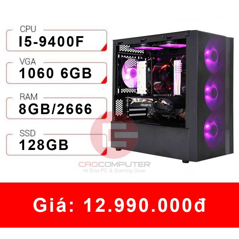 Case Máy Tính Cấu Hình I5-9400F
