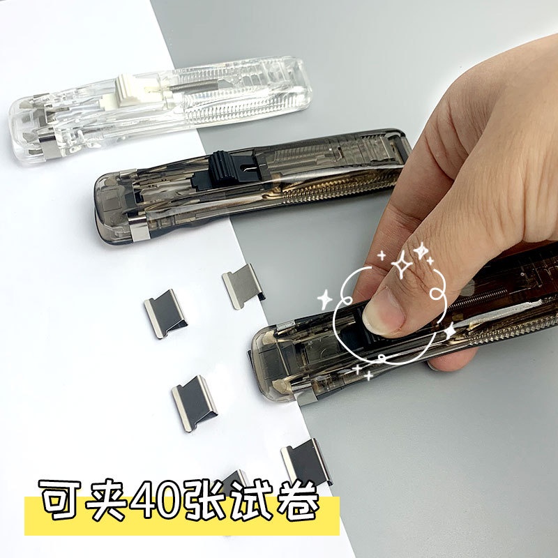 Kẹp Giấy Đuôi Dài Bằng Nhựa Acrylic Trong Suốt Tiện Dụng