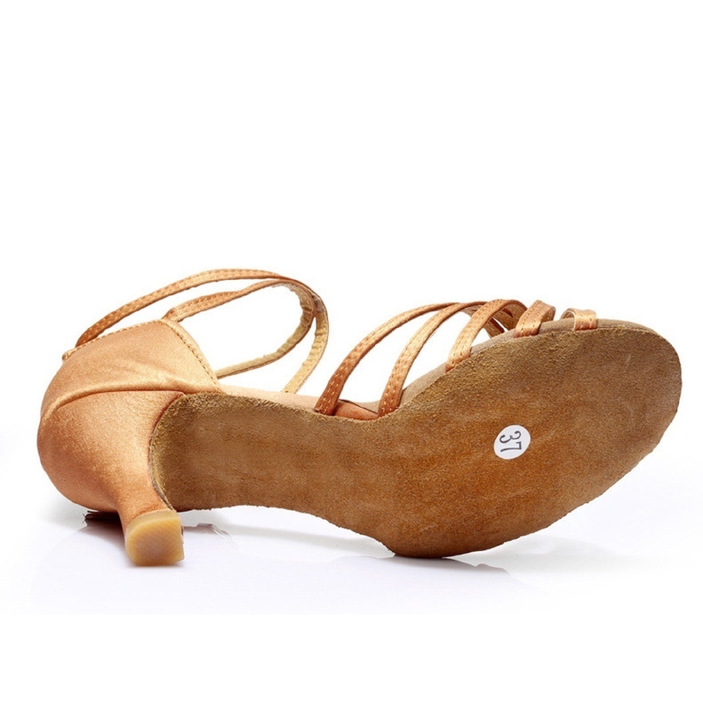 Giày Cao Gót Nữ Nhảy Latin Cao 7Cm