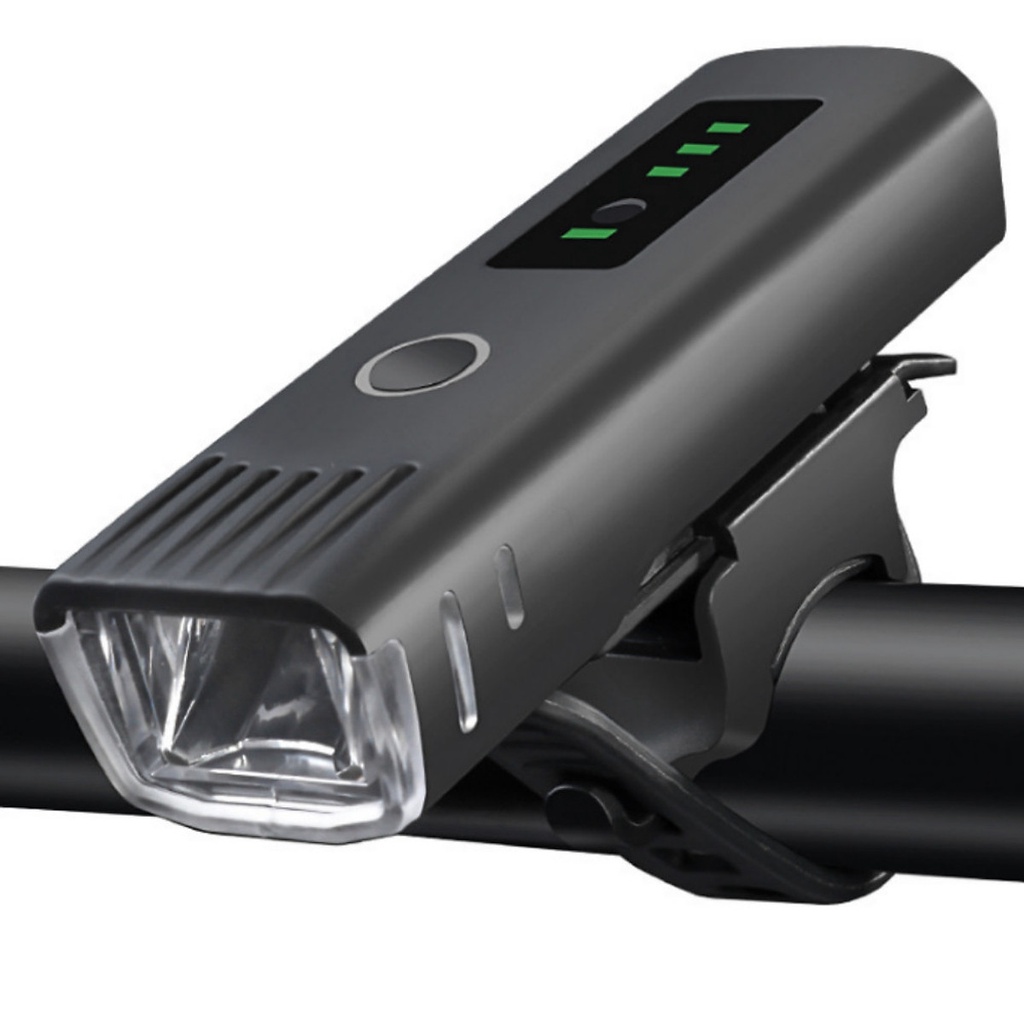 Đèn Pin xe đạp siêu sáng cảm biến thông minh, chống nước Rhino L101 pin sạc, hàng chính hãng