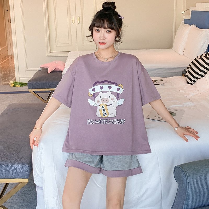 [SẴN] ĐỒ BỘ NGẮN QUẢNG CHÂU, ĐỒ BỘ, THUN COTTON, THOÁNG MÁT, MỊN, THOẢI MÁI HỌA TIẾT DỂ THƯƠNG | BigBuy360 - bigbuy360.vn