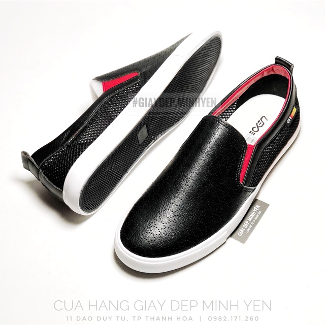 SLIP ON NAM LEYO - GIẦY LƯỜI VẢI NAM ĐẾ MỎNG